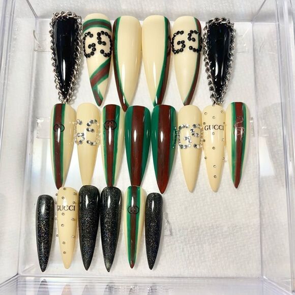 LIMITED EDITION gel pressons - Picture 3 of 11